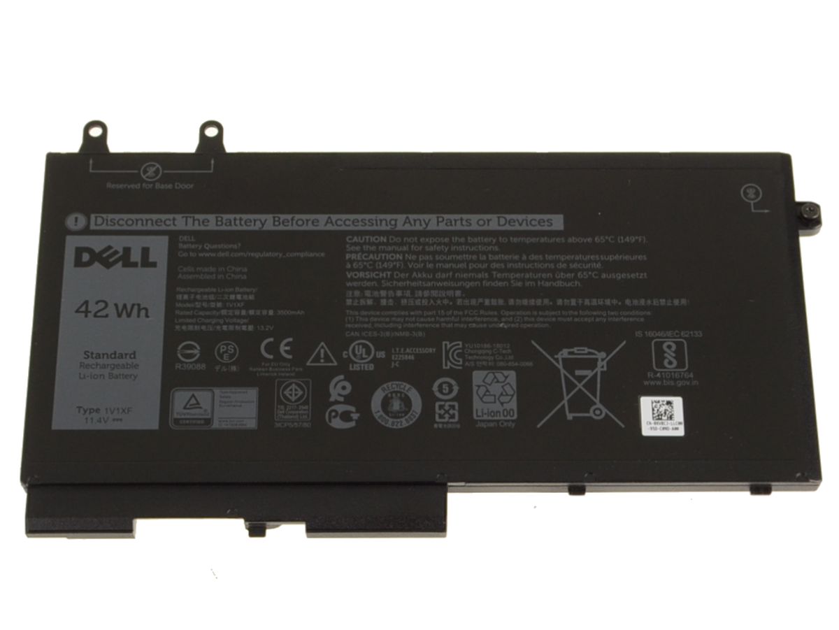 Dell OEM Original Latitude 5400 5401 5500 / Precision 3540 3-Cell 42Wh Laptop Battery - 1V1XF