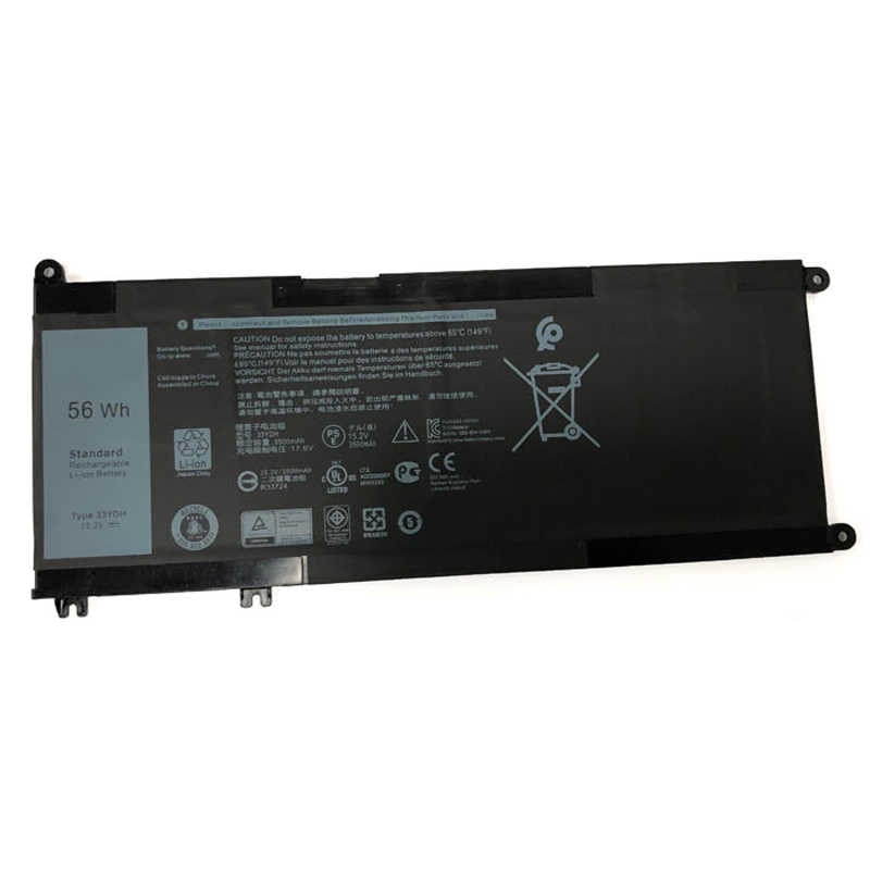 Dell Inspiron 15 7577 7588 17 7000 7773 7778 7779 7786 P30E 13 7353 G3 15 3579 G3 17 3779 G5 5587 G7 7588 (33YDH) 56Wh Laptop Battery