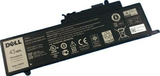 Dell Inspiron 11 3153 11 3148 3152 3157 3158 3159 15 7558 7348 7353 GK5KY 43Wh Laptop Battery