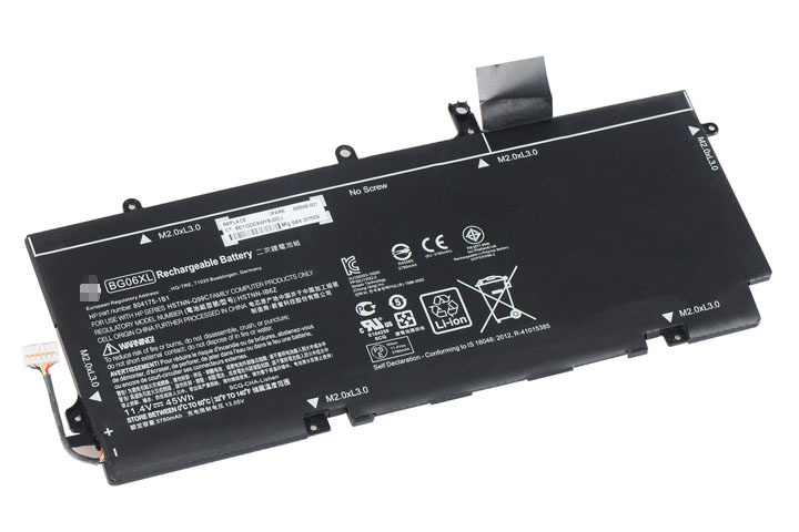 HP BG06XL Laptop Battery for EliteBook 1040 G3 G3-DS64EP G3-EN16EA G3-EN21EA G3-FB15UP V1P90UT Series BG06045XL 804175-181 804175-1B1 804175-1C1 805096-001 805096-005 HSTNN-IB6Z HSTNN-Q99C 11.4V 45Wh